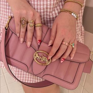 NWT COACH GEORGIE SHOULDER BAG WITH PUFFY QUILTING!!